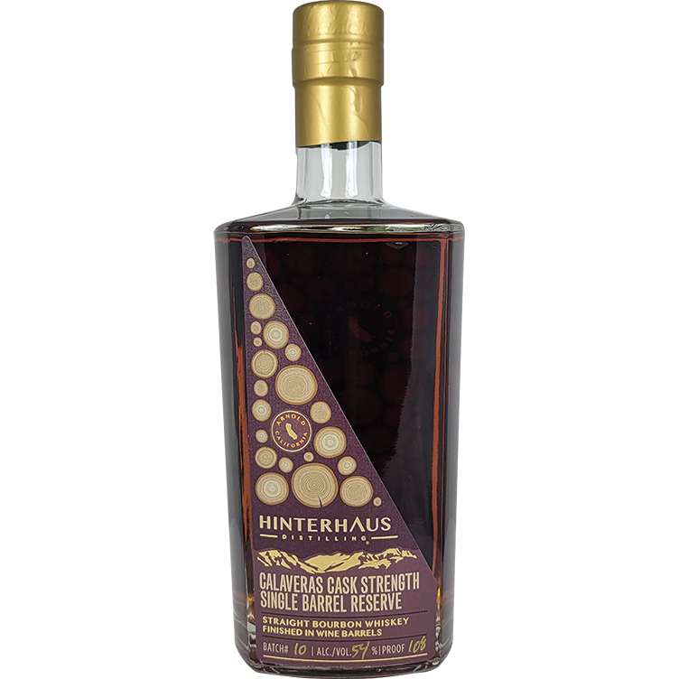 Hinterhaus Calaveras Cask Strength Single Barrel Reserve Bourbon