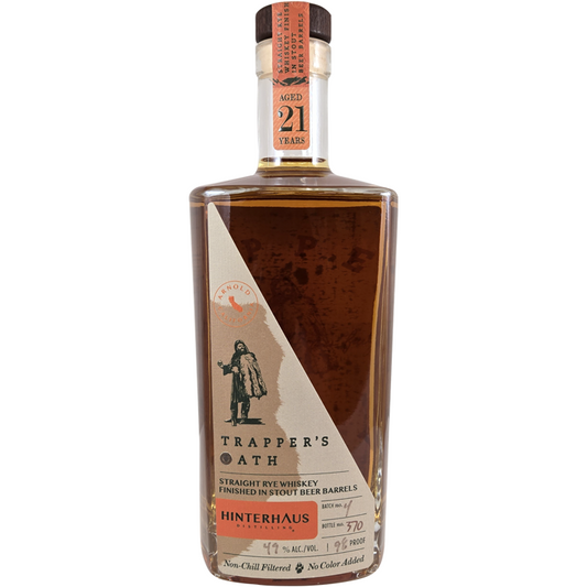 Hinterhaus Trapper's Oath Extra Aged Rye